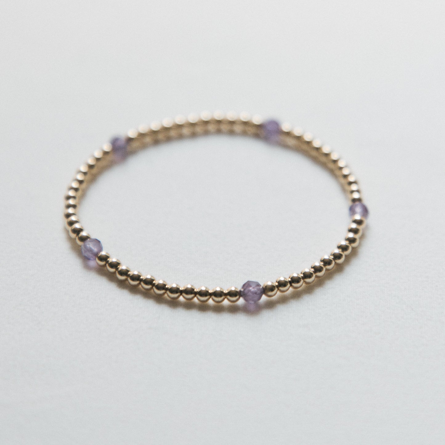 Amethyst Journey Stack - 3 Bracelet Set