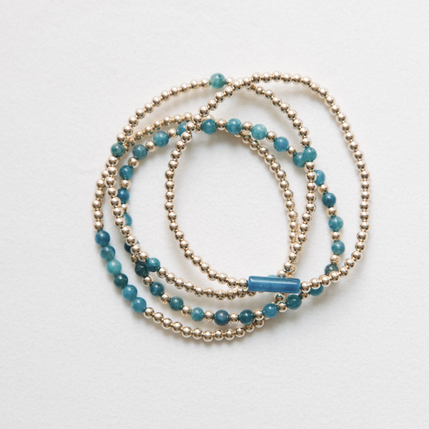 Apatite - Tube Bracelet