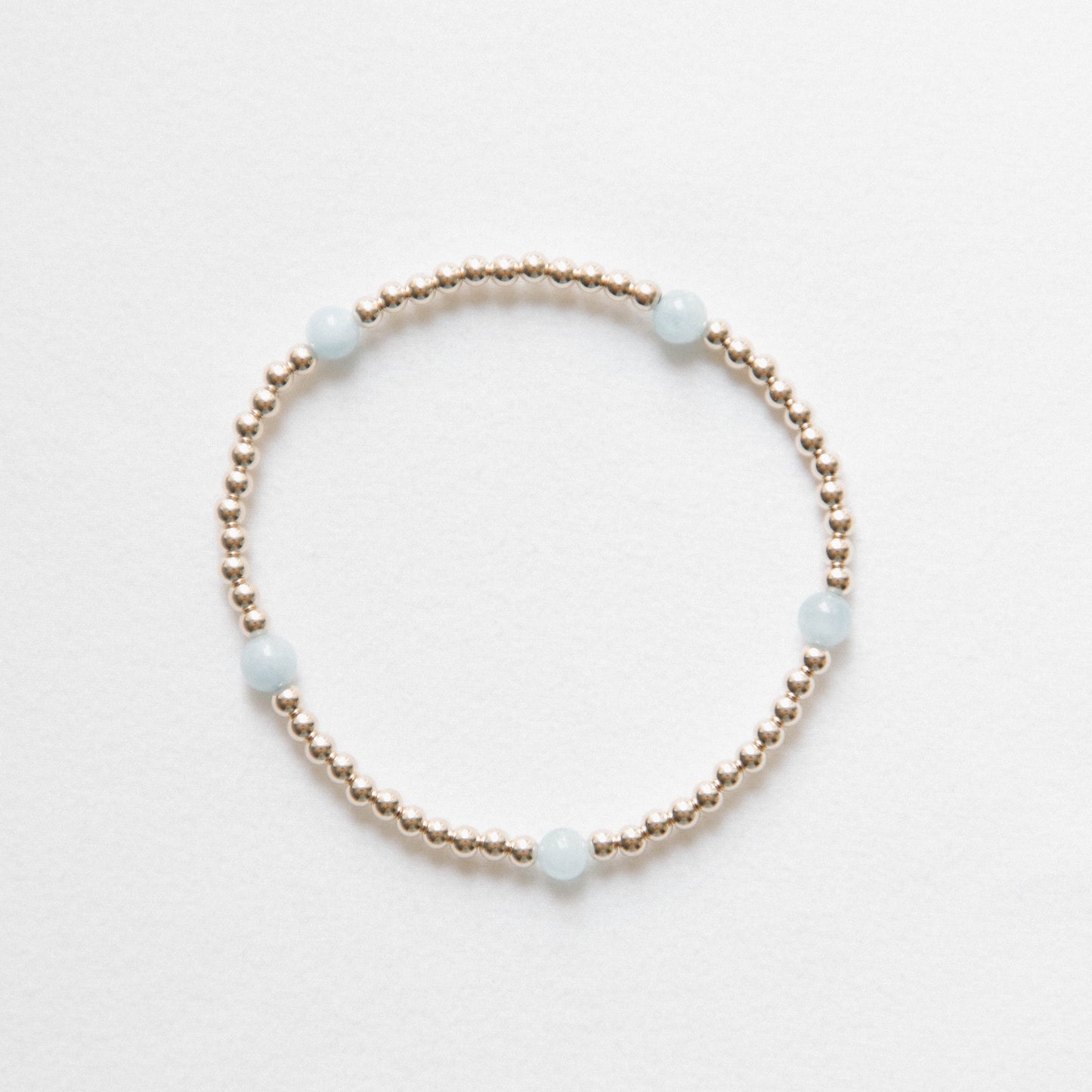 laguna bohemia aquamarine connect the dots bracelet