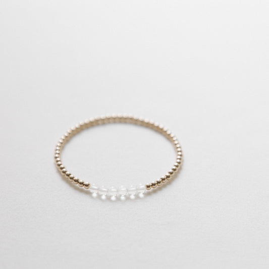 laguna bohemia Clear Quartz bracelet