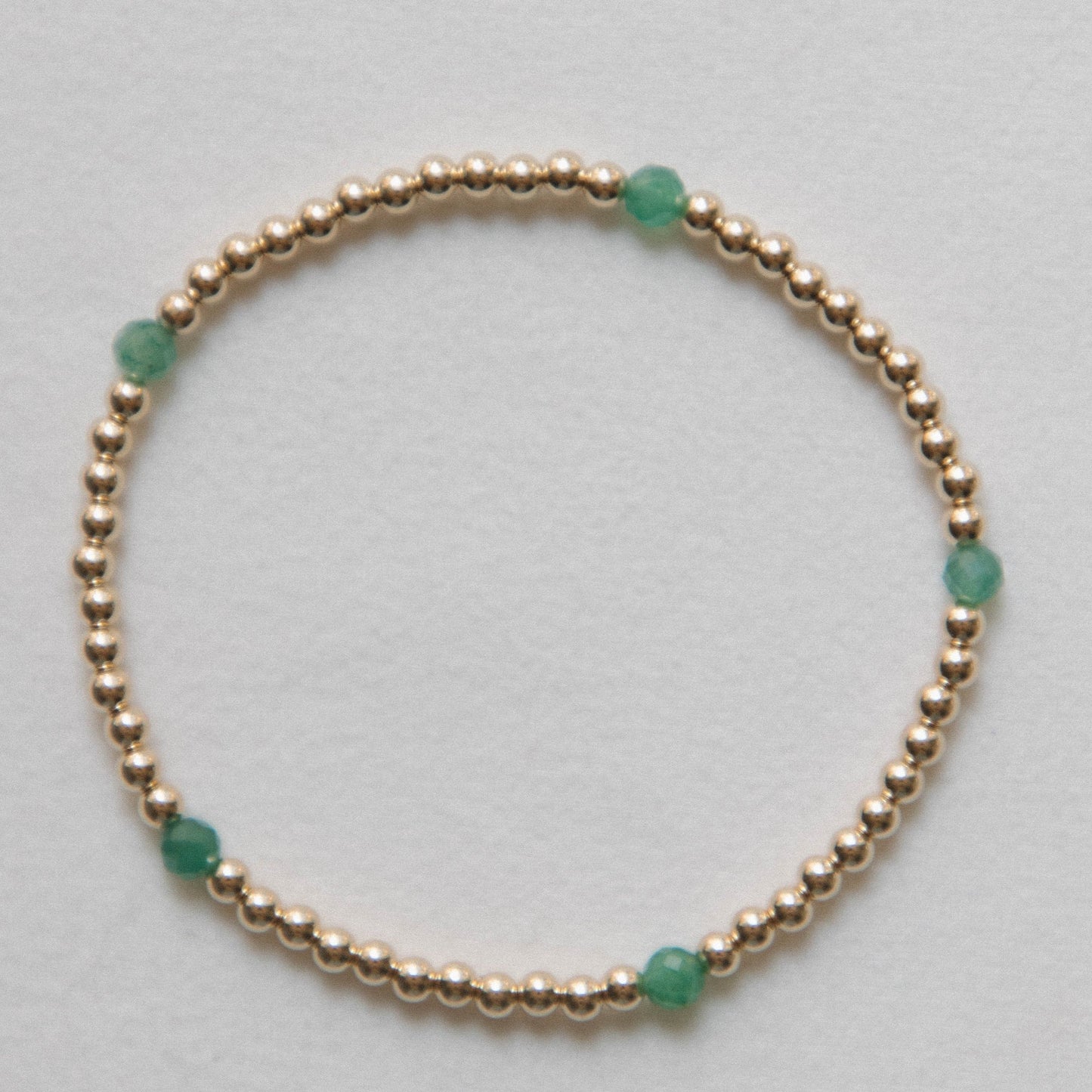 dark aventurine connect the dots bracelet launa bohemia