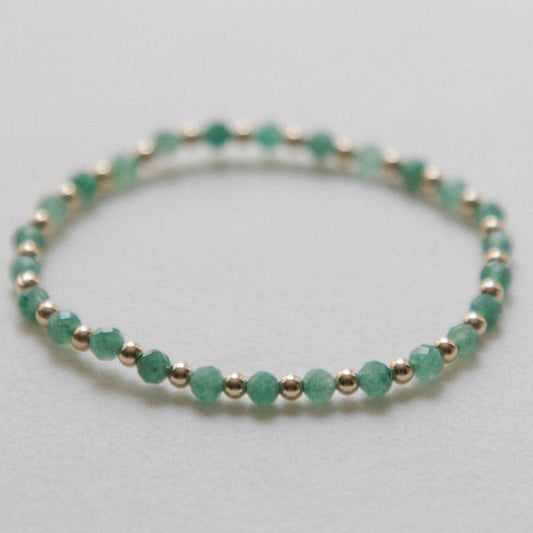 dark aventurine intentions bracelet laguna bohemia