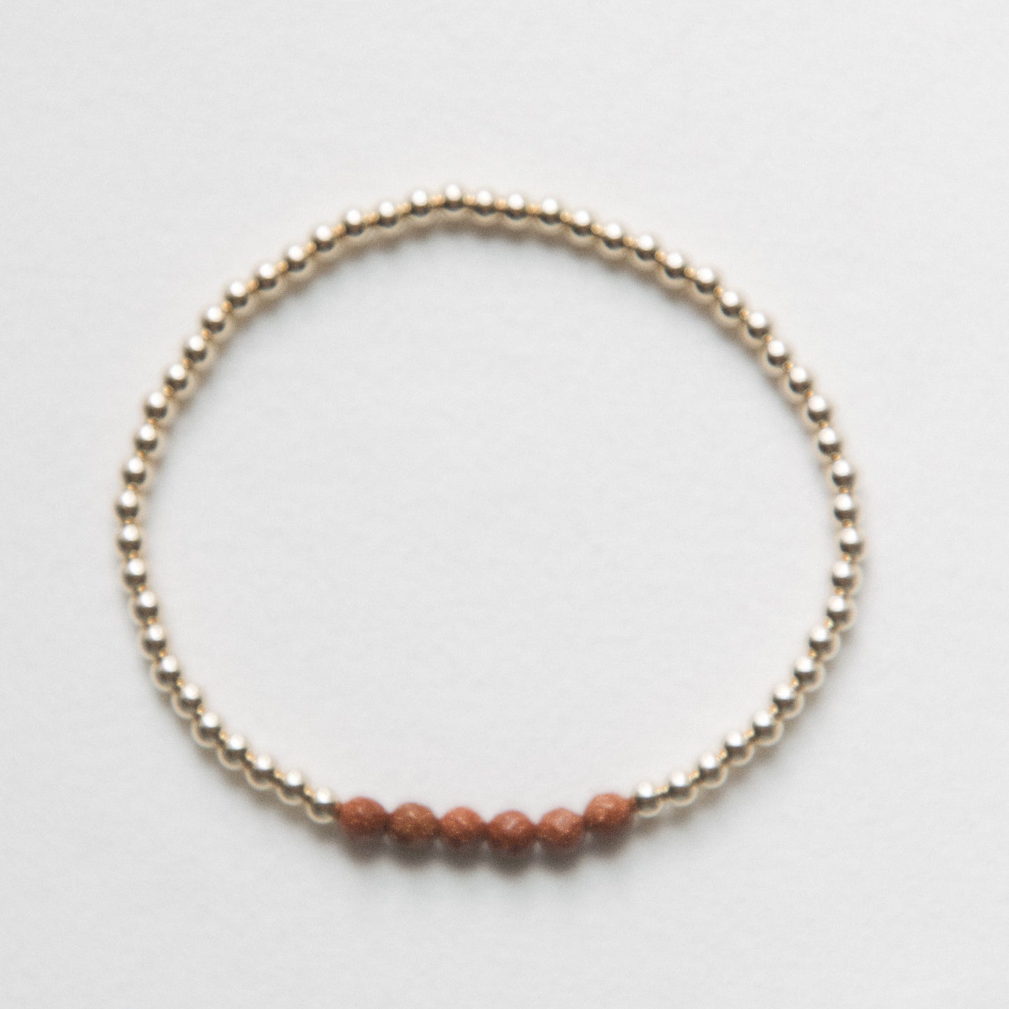 Goldstone - Path Bracelet
