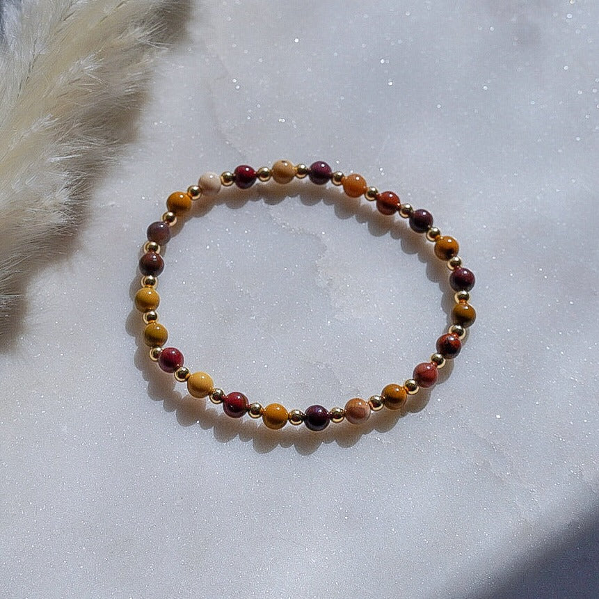 Mookaite Intentions Bracelet