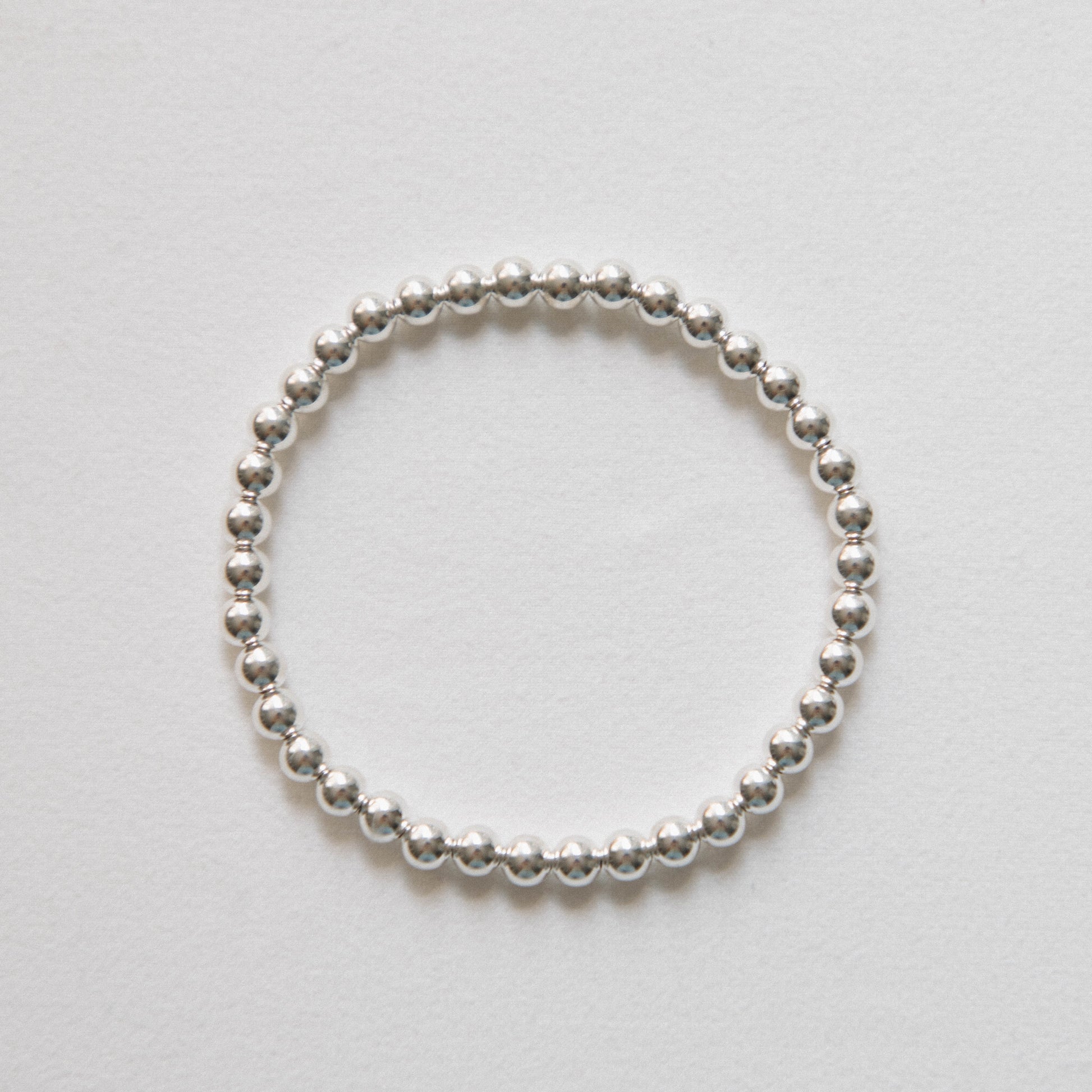 sterling silver 5mm bracelet