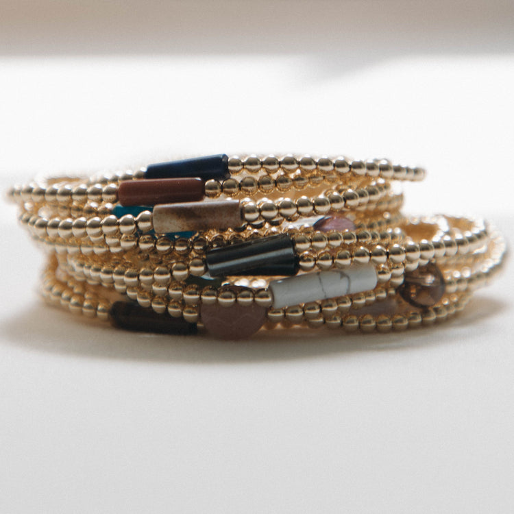 Laguna Bohemia centered bracelets