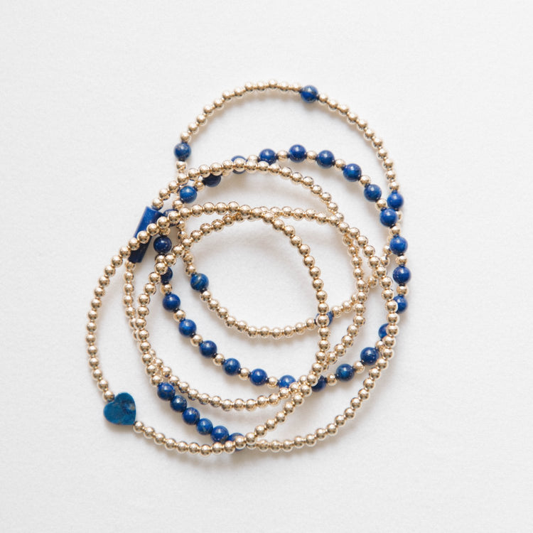 Laguna Bohemia Lapis Lazuli bracelets