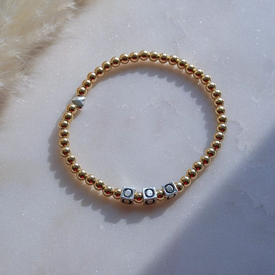 Angel Numbers 4mm Bracelet