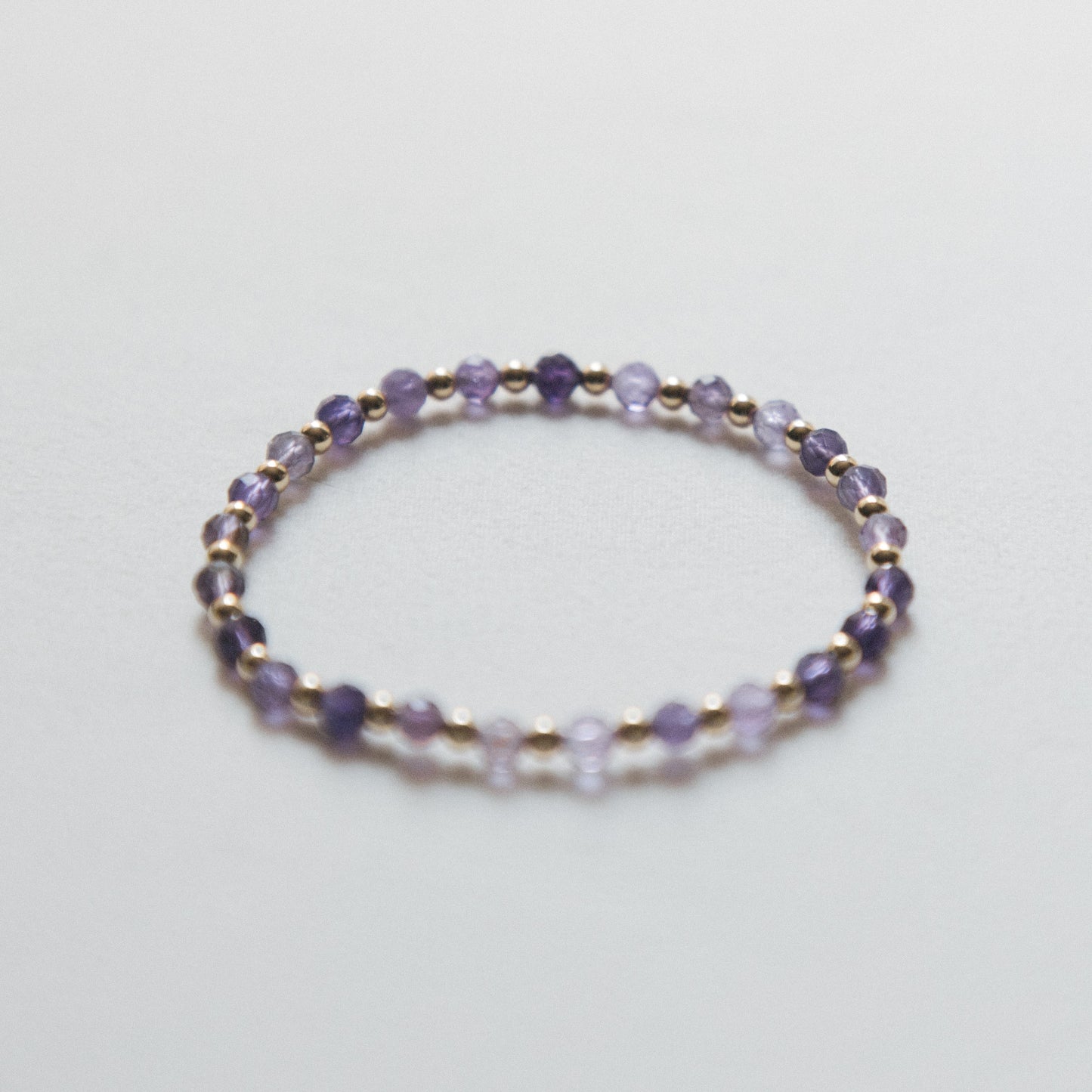 Amethyst Journey Stack - 3 Bracelet Set