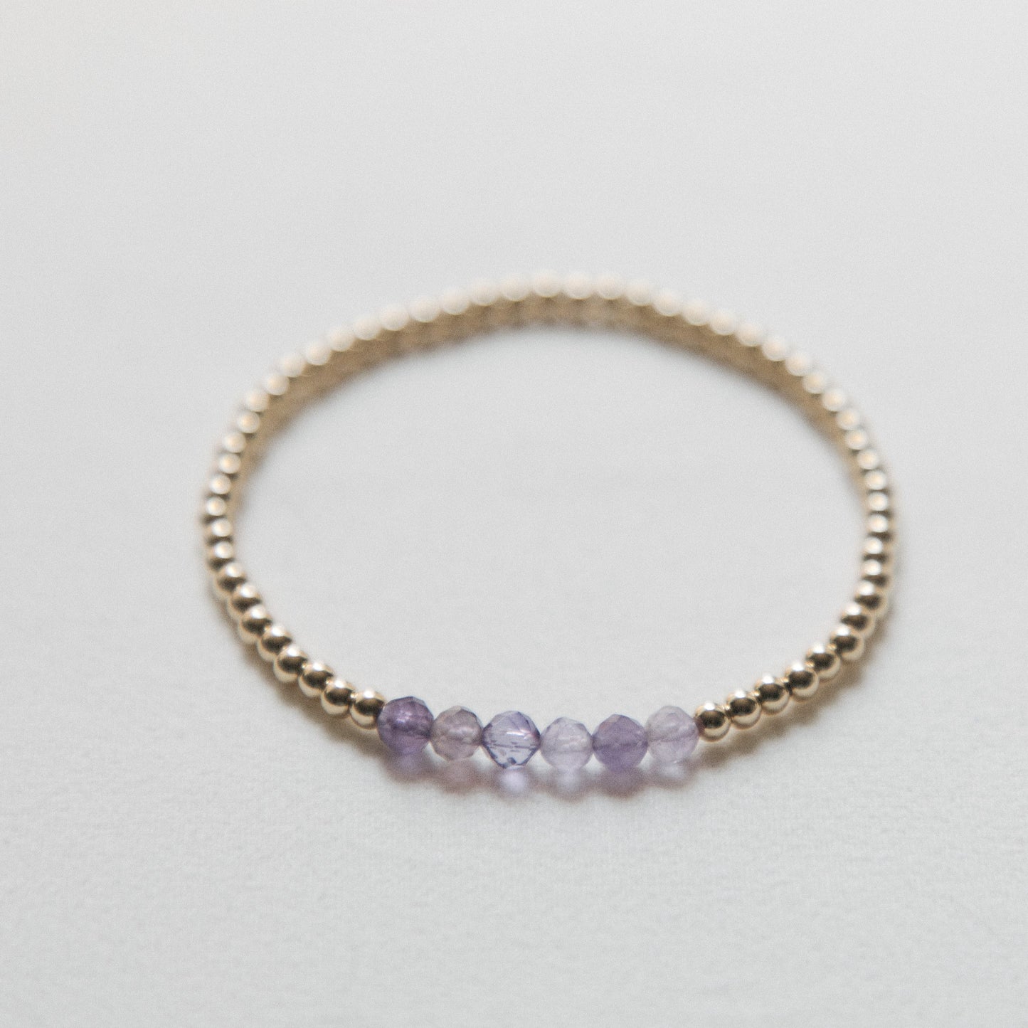 Amethyst Journey Stack - 3 Bracelet Set