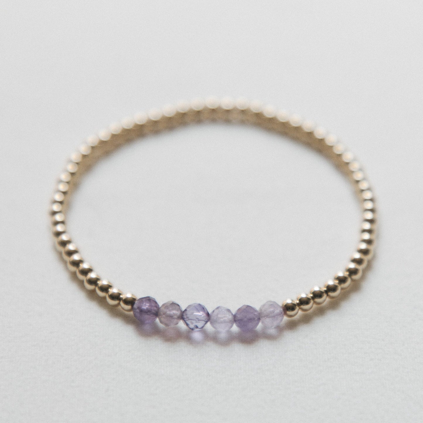 amethyst path bracelet 