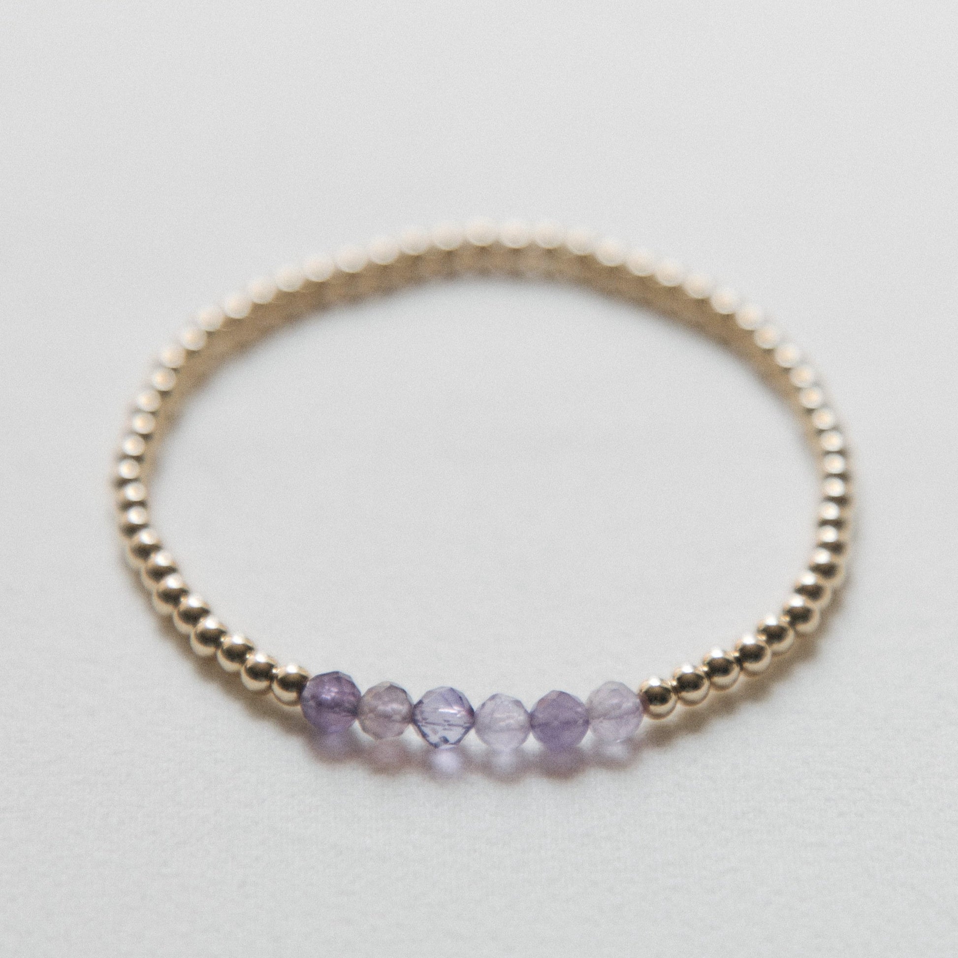 amethyst path bracelet 