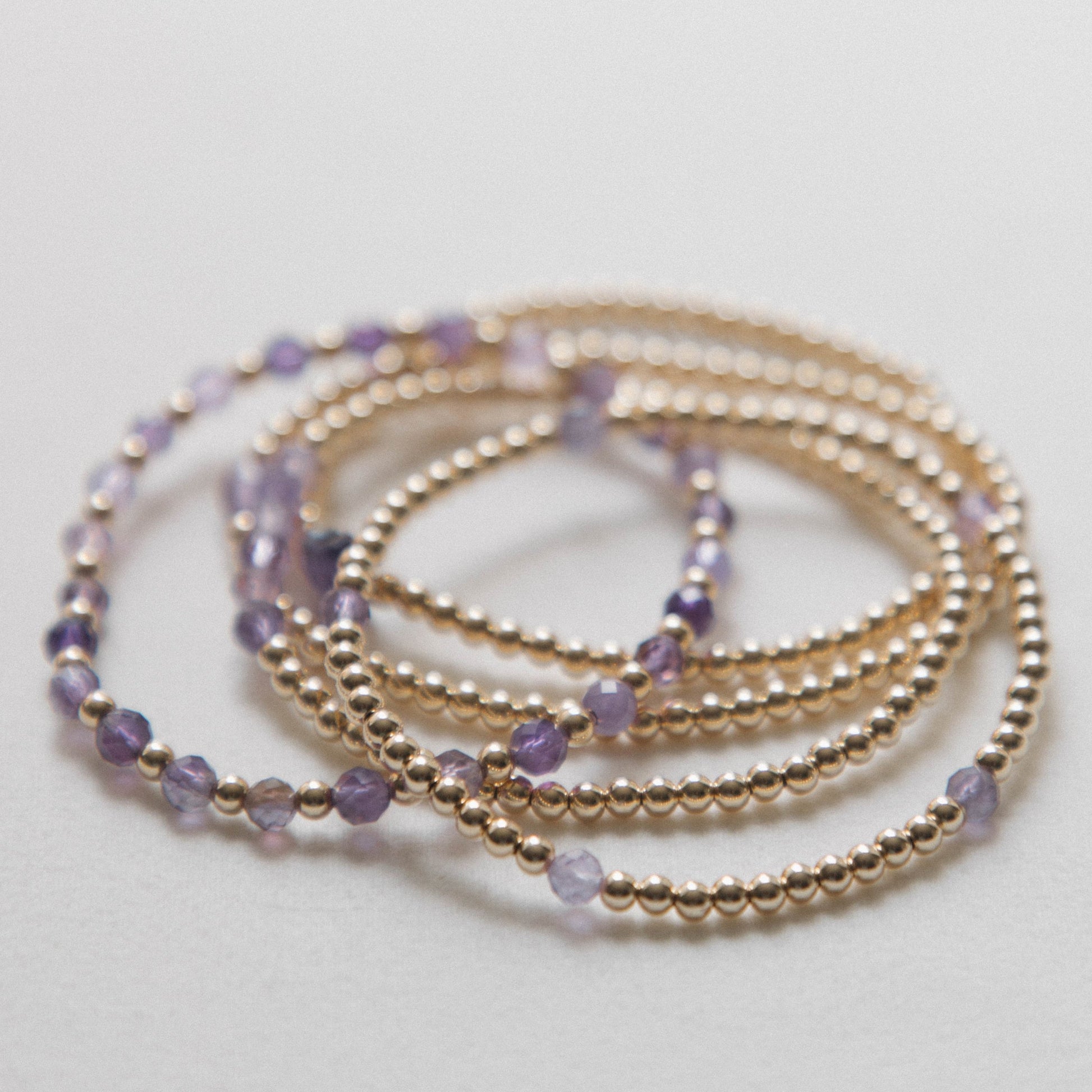 amethyst path bracelet 