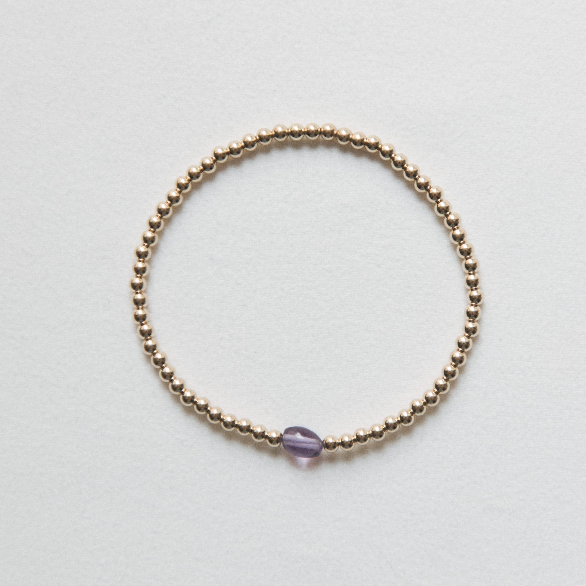 laguna bohemia amethyst tube bracelet