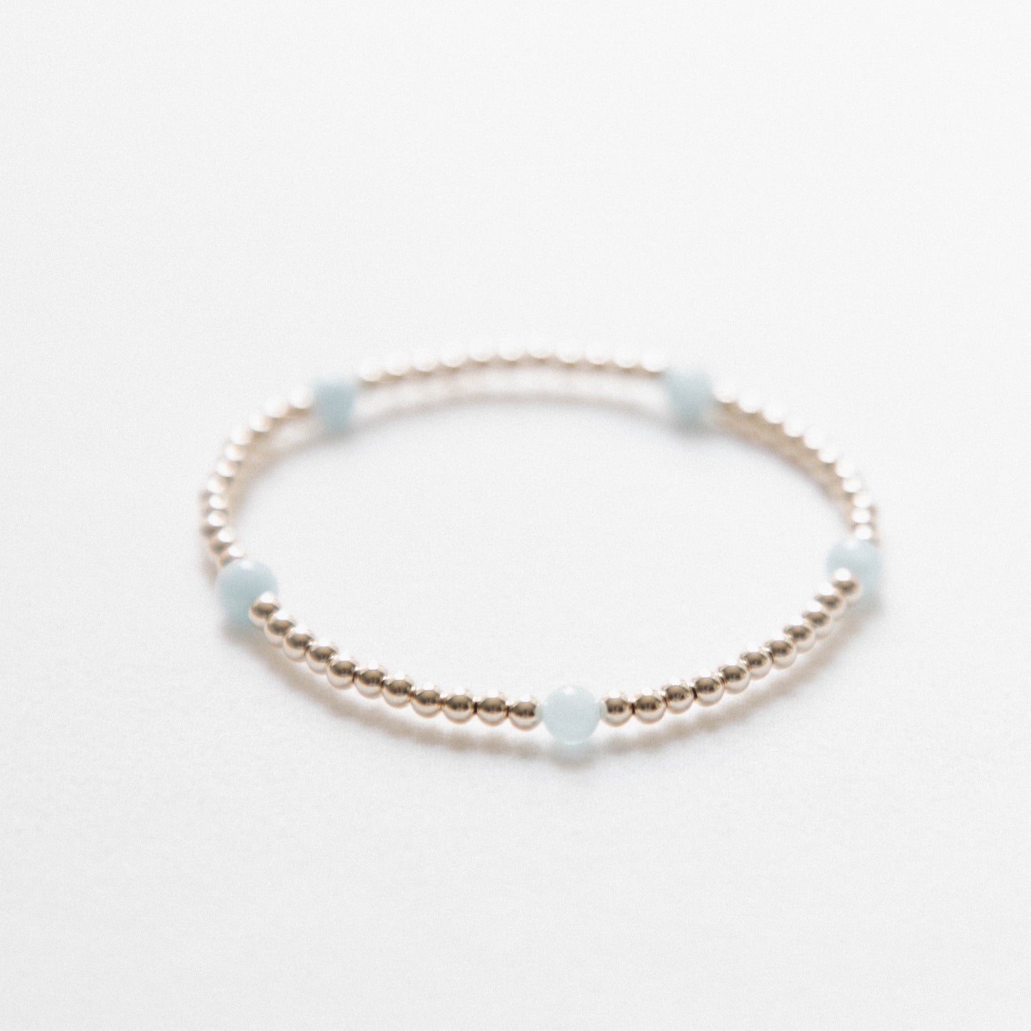 laguna bohemia aquamarine connect the dots bracelet