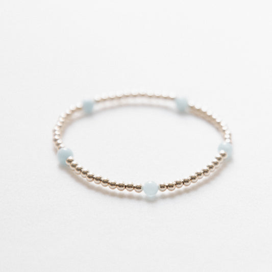 laguna bohemia aquamarine connect the dots bracelet