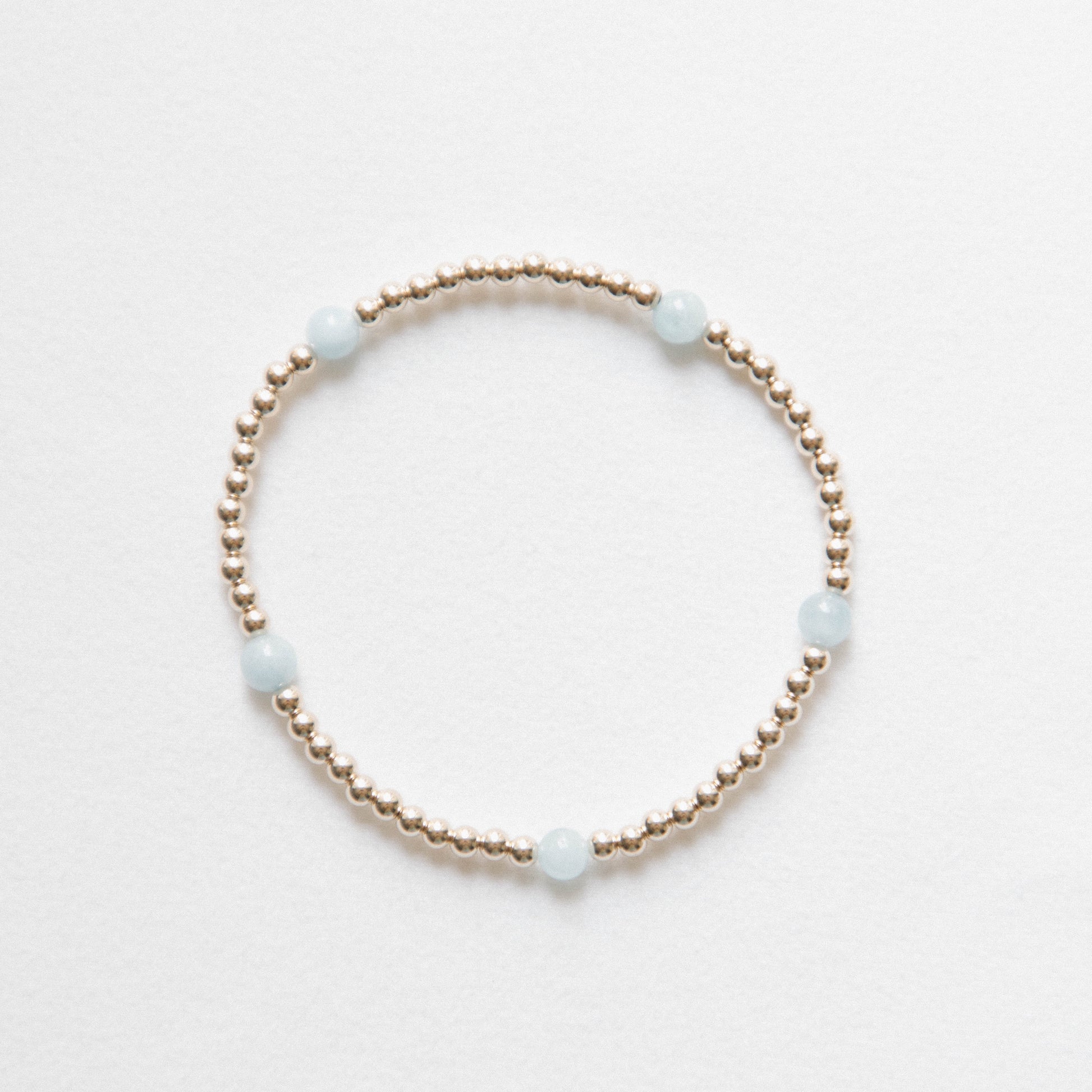 laguna bohemia aquamarine connect the dots bracelet