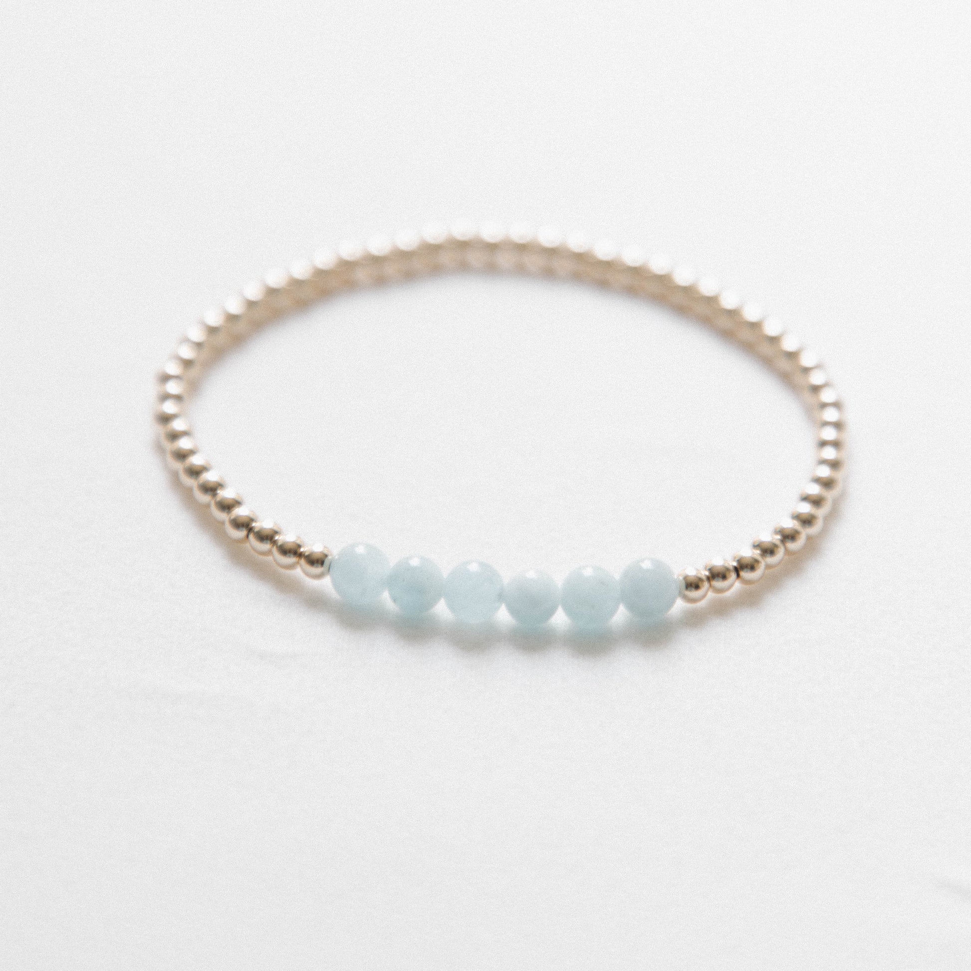 laguna bohemia aquamarine path bracelet
