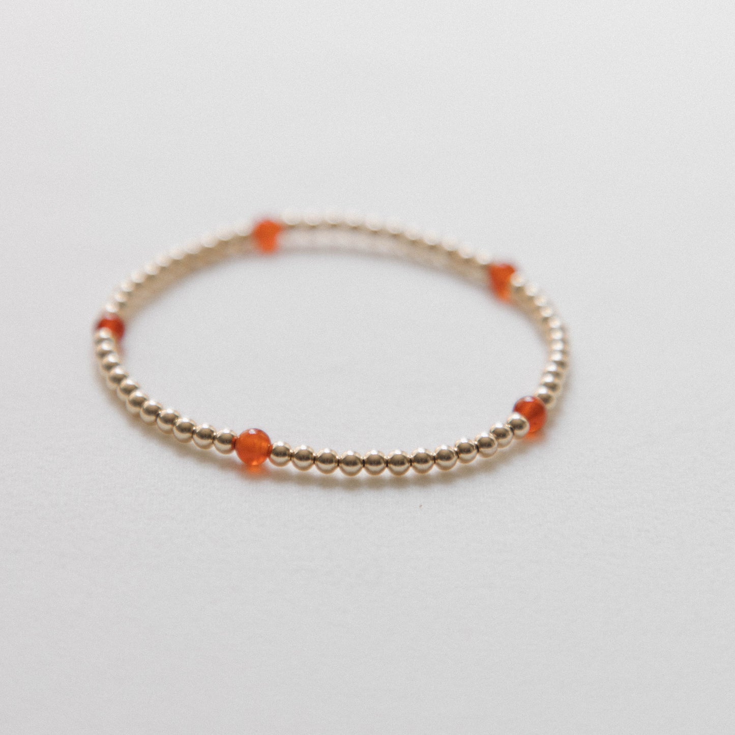 Carnelian Journey Stack - 3 Bracelet Set