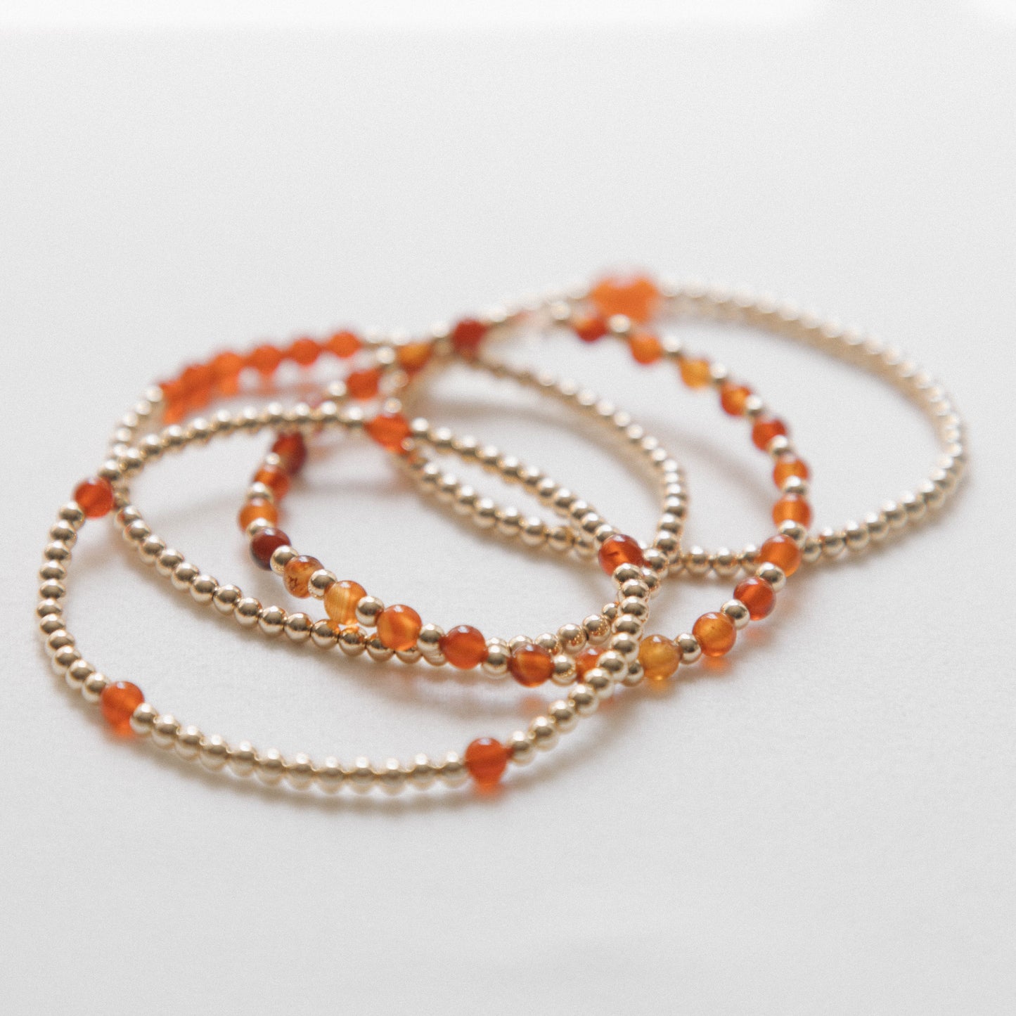 Carnelian - Tube Bracelet