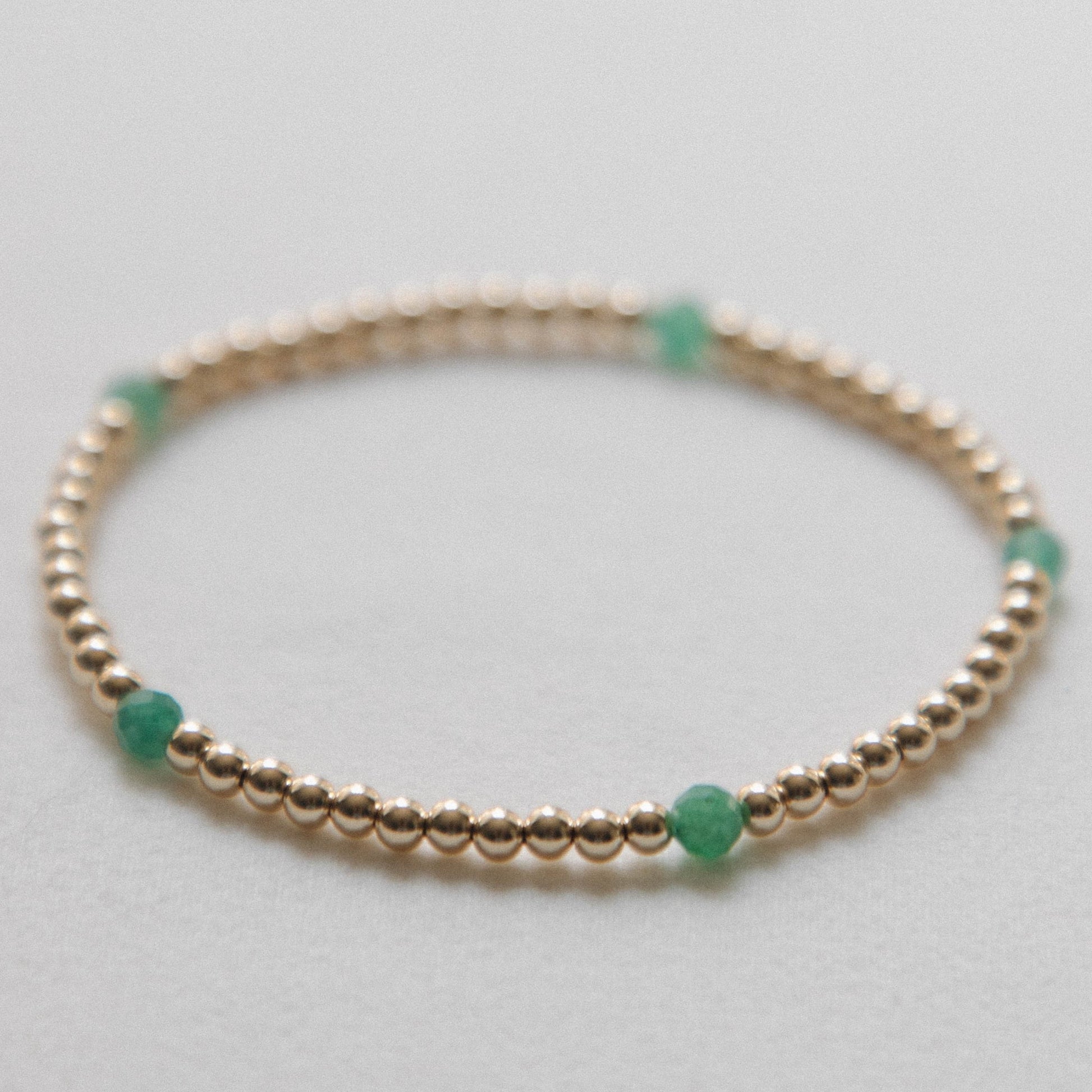 dar aventurine connect the dots bracelet launa bohemia