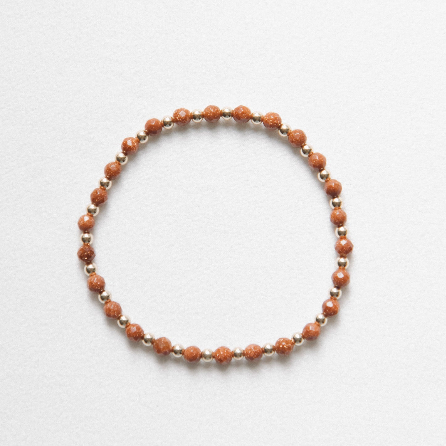 Goldstone Intentions Bracelet