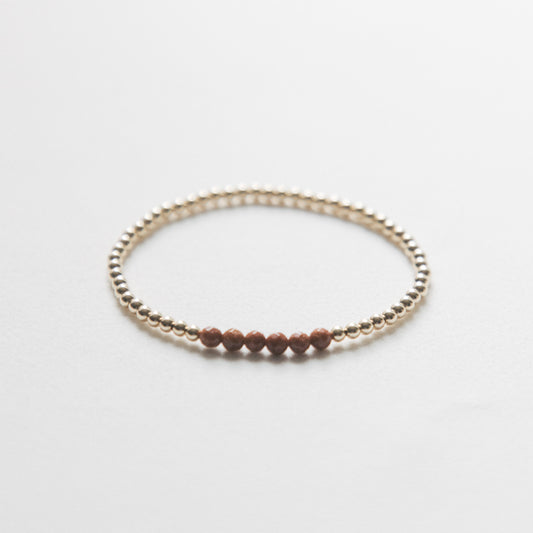 Goldstone - Path  Bracelet