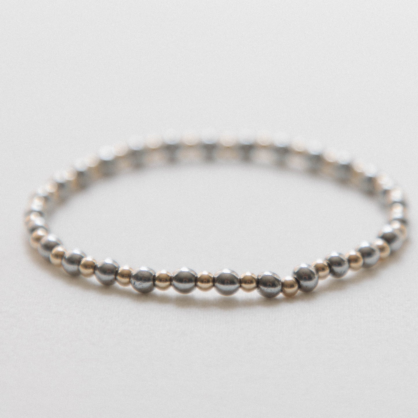 Hematite Journey Stack - 3 Bracelet Set