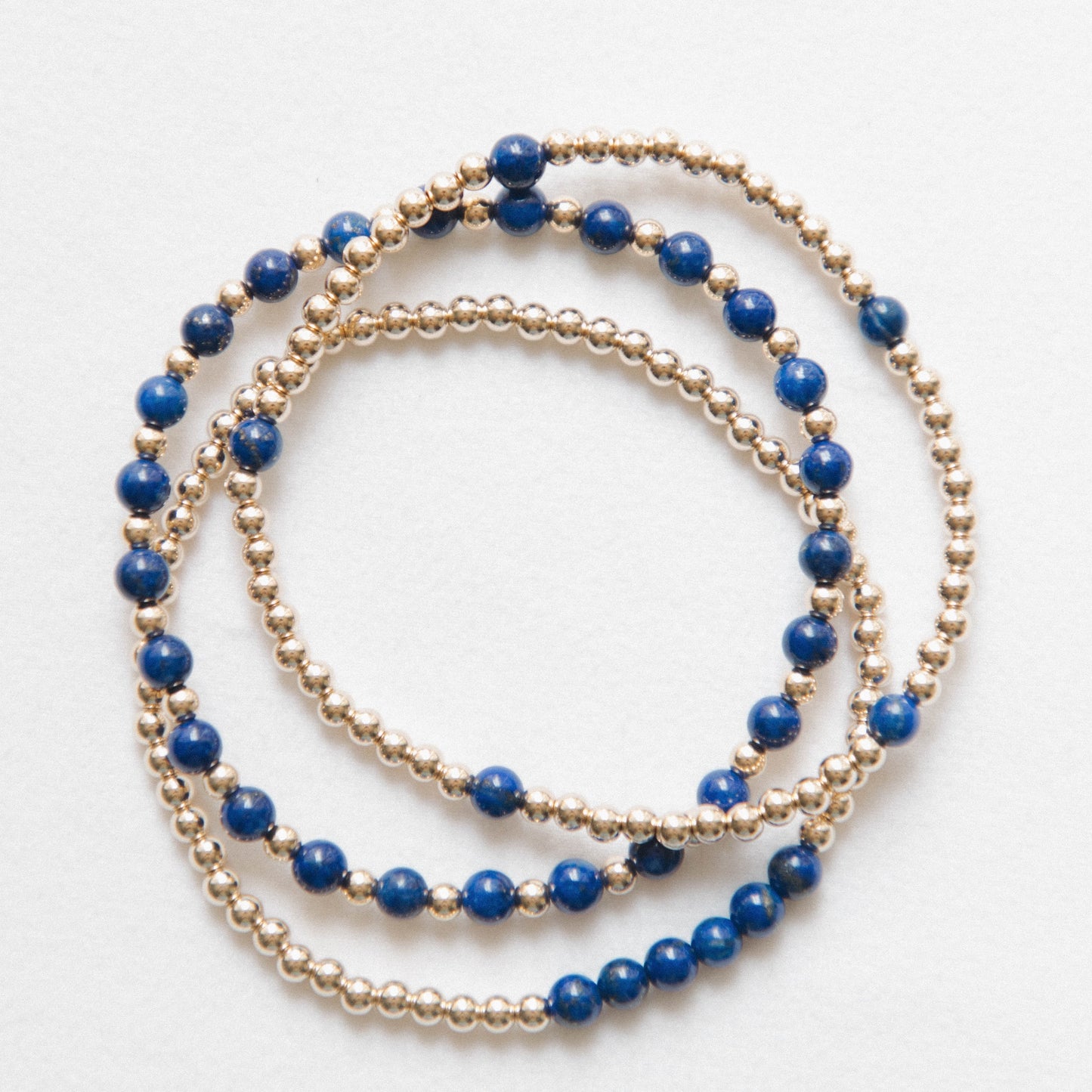 lapis lazuli journey bundle stack bracelet set laguna bohemia