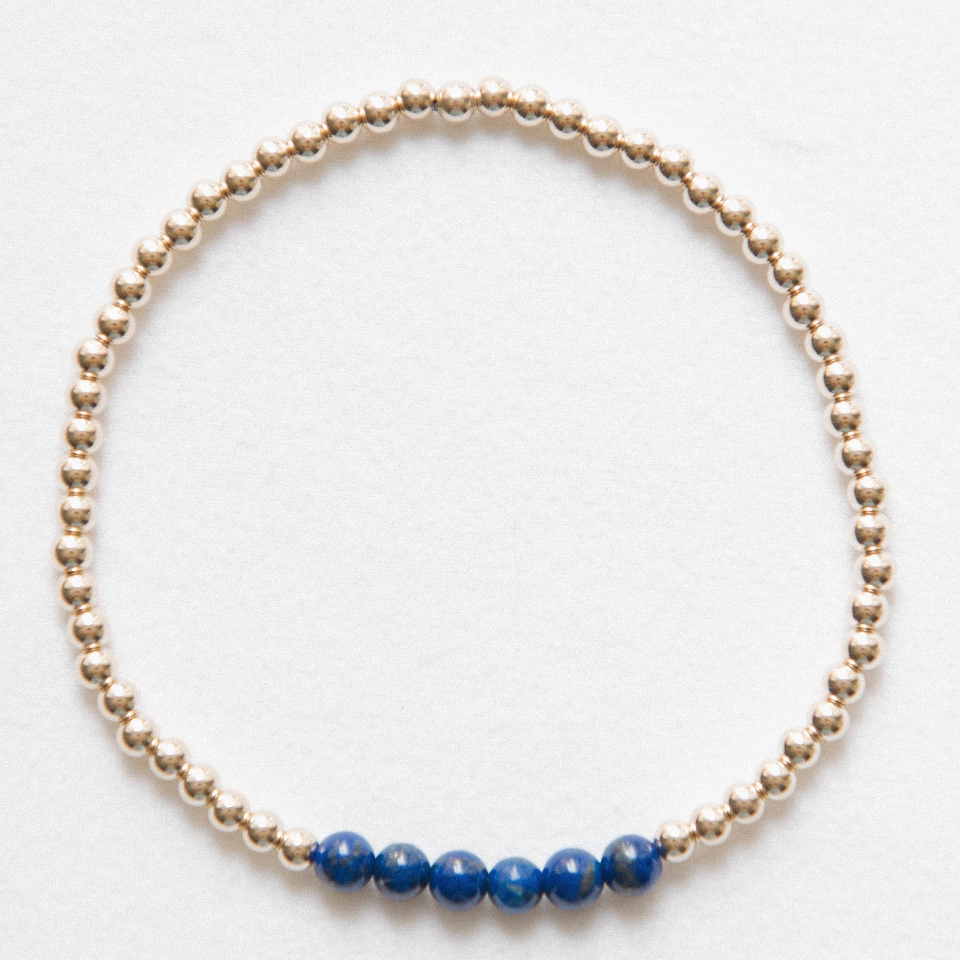 laguna bohemia Lapis Lazuli - path Bracelet