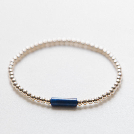 laguna bohemia Lapis Lazuli - tube Bracelet