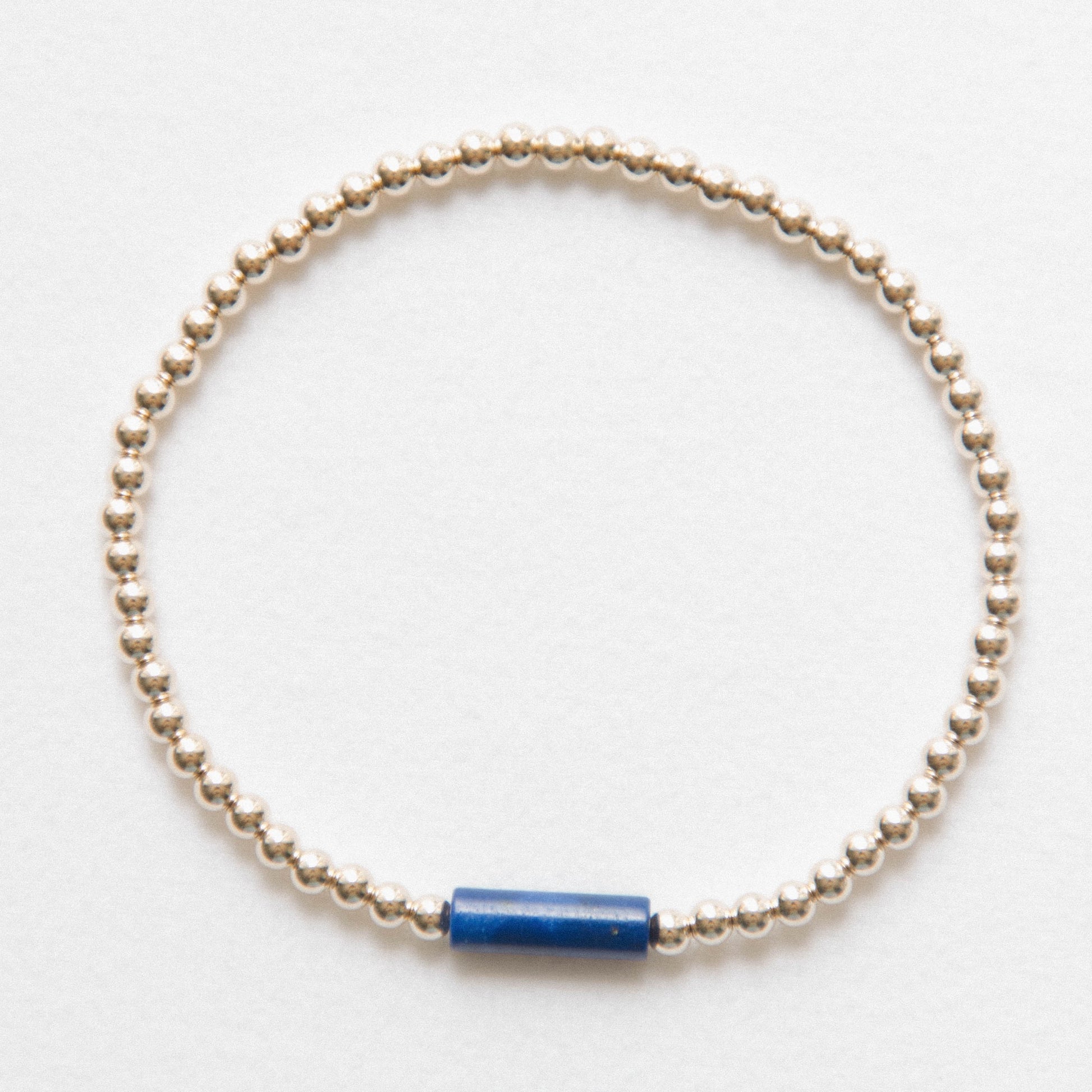 laguna bohemia Lapis Lazuli - tube Bracelet