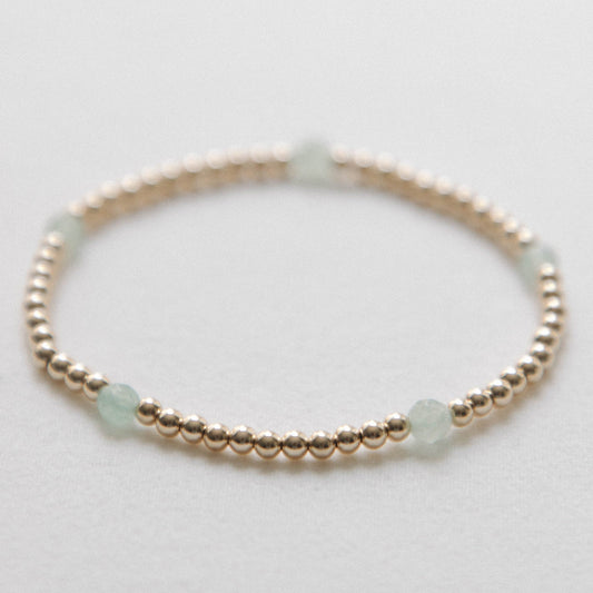 aventurine connect the dots bracelet laguna bohemia