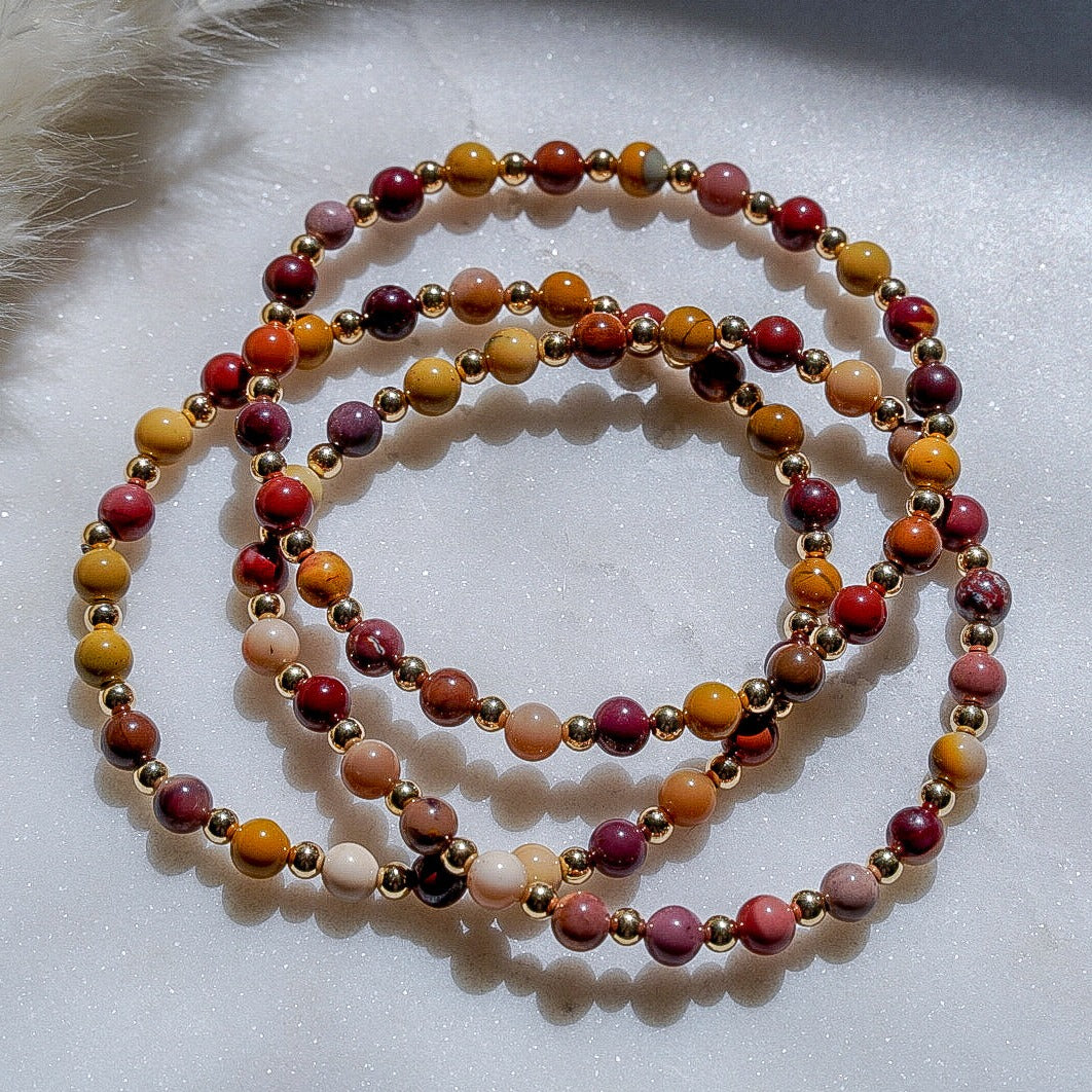 Mookaite Intentions  Bracelet