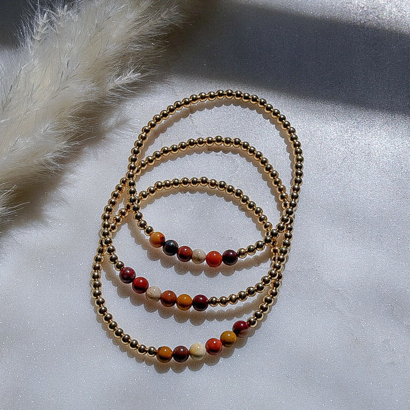 Mookaite - Path  Bracelet