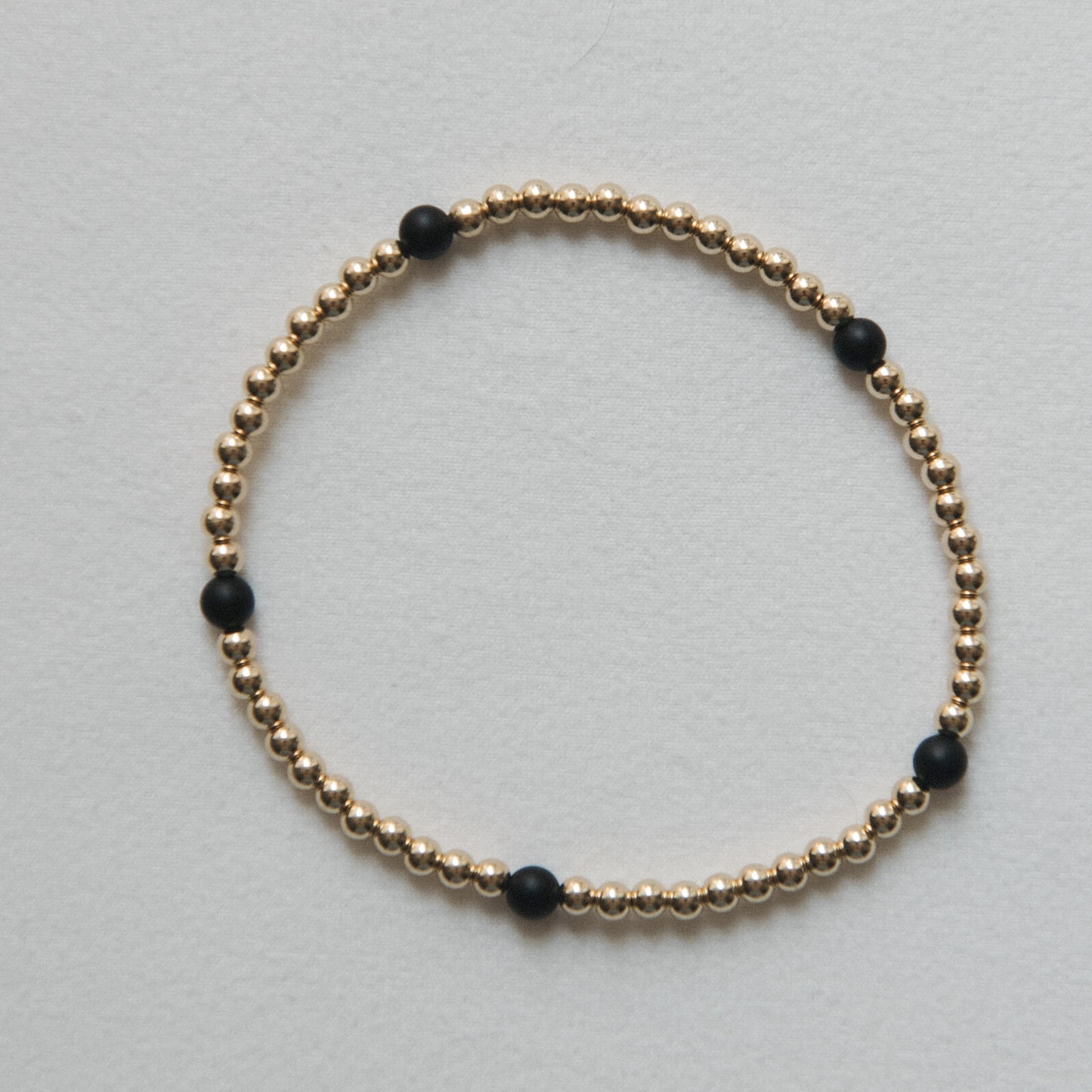 Onyx - Connect the Dots Bracelet