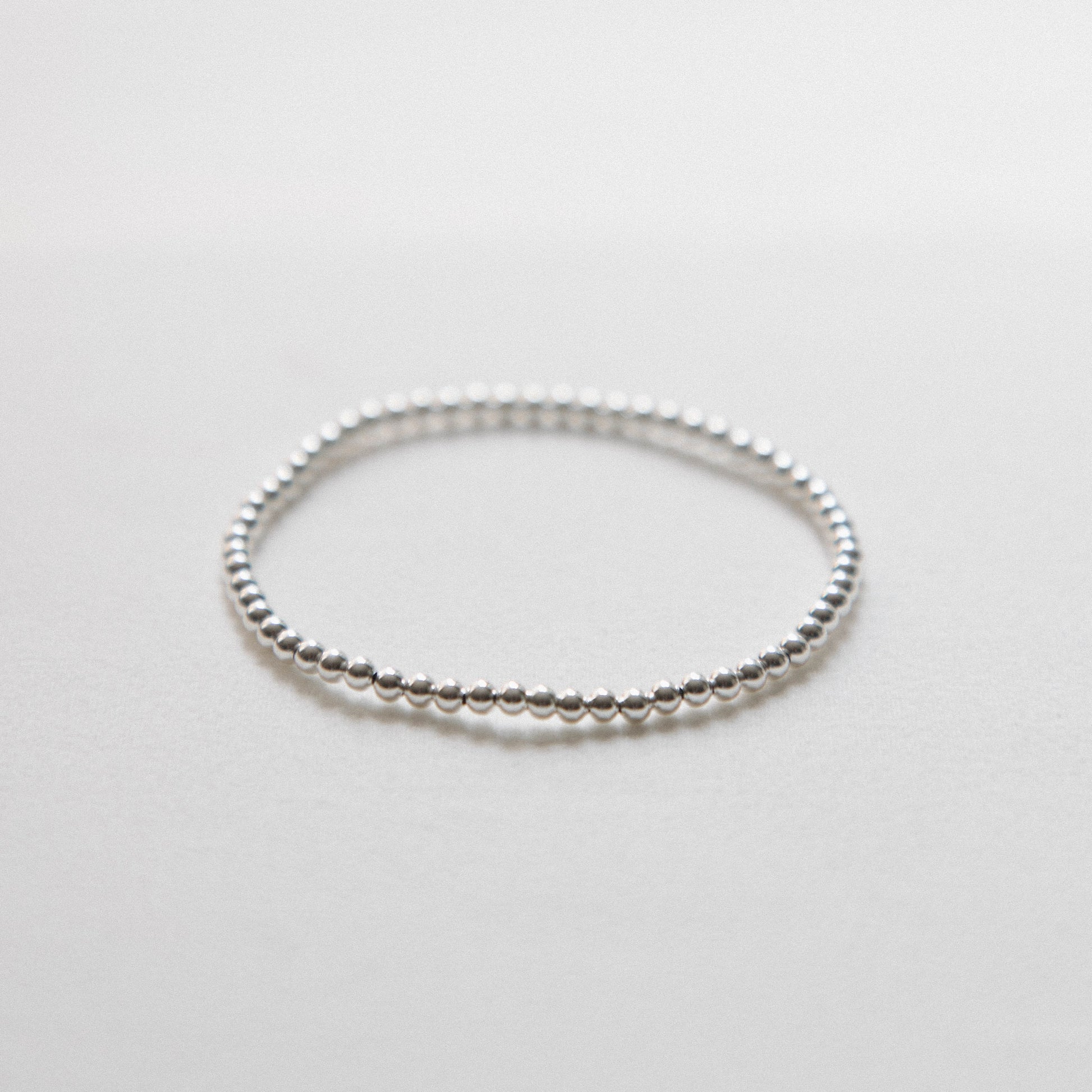 sterling silver 3mm bracelet