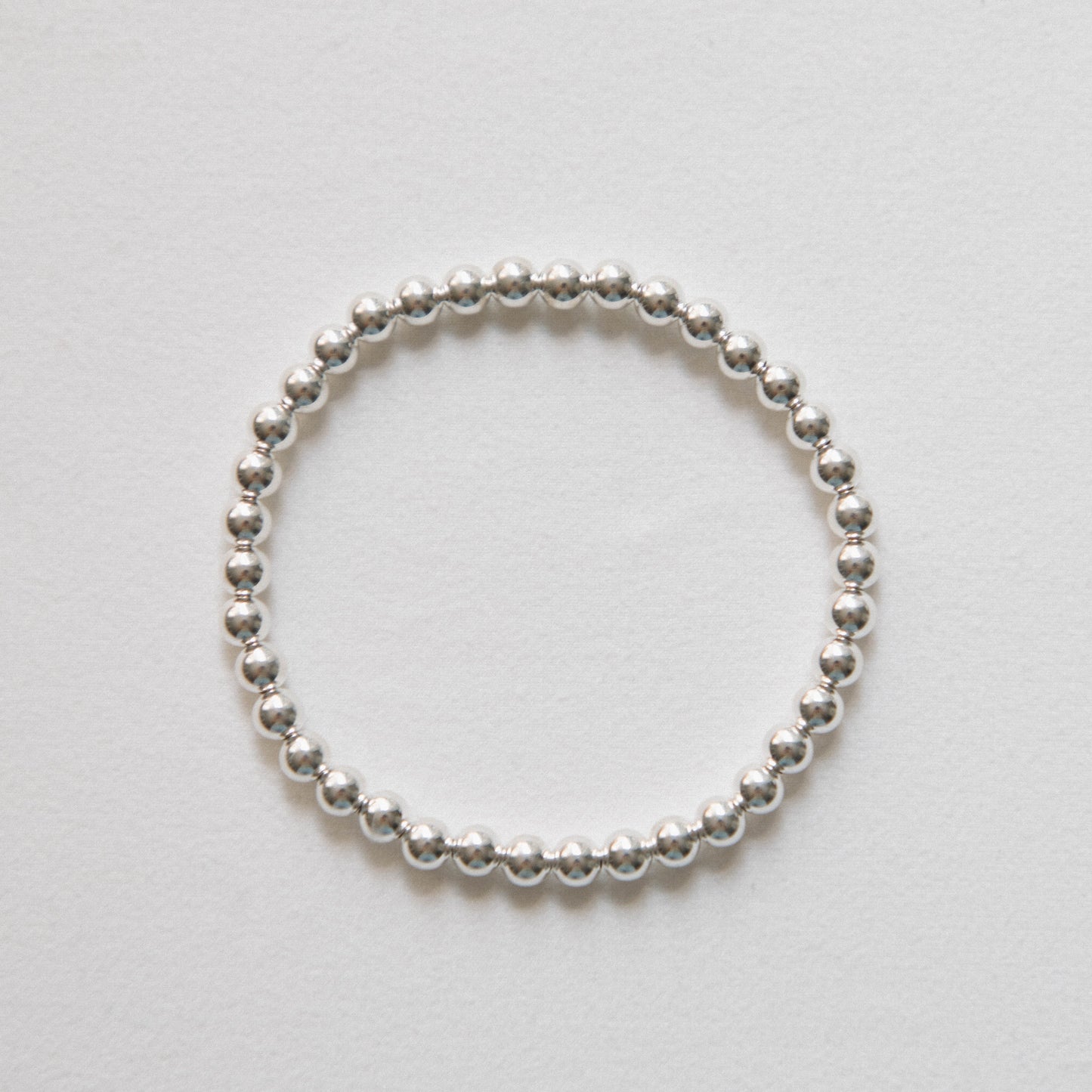 sterling silver 5mm bracelet 