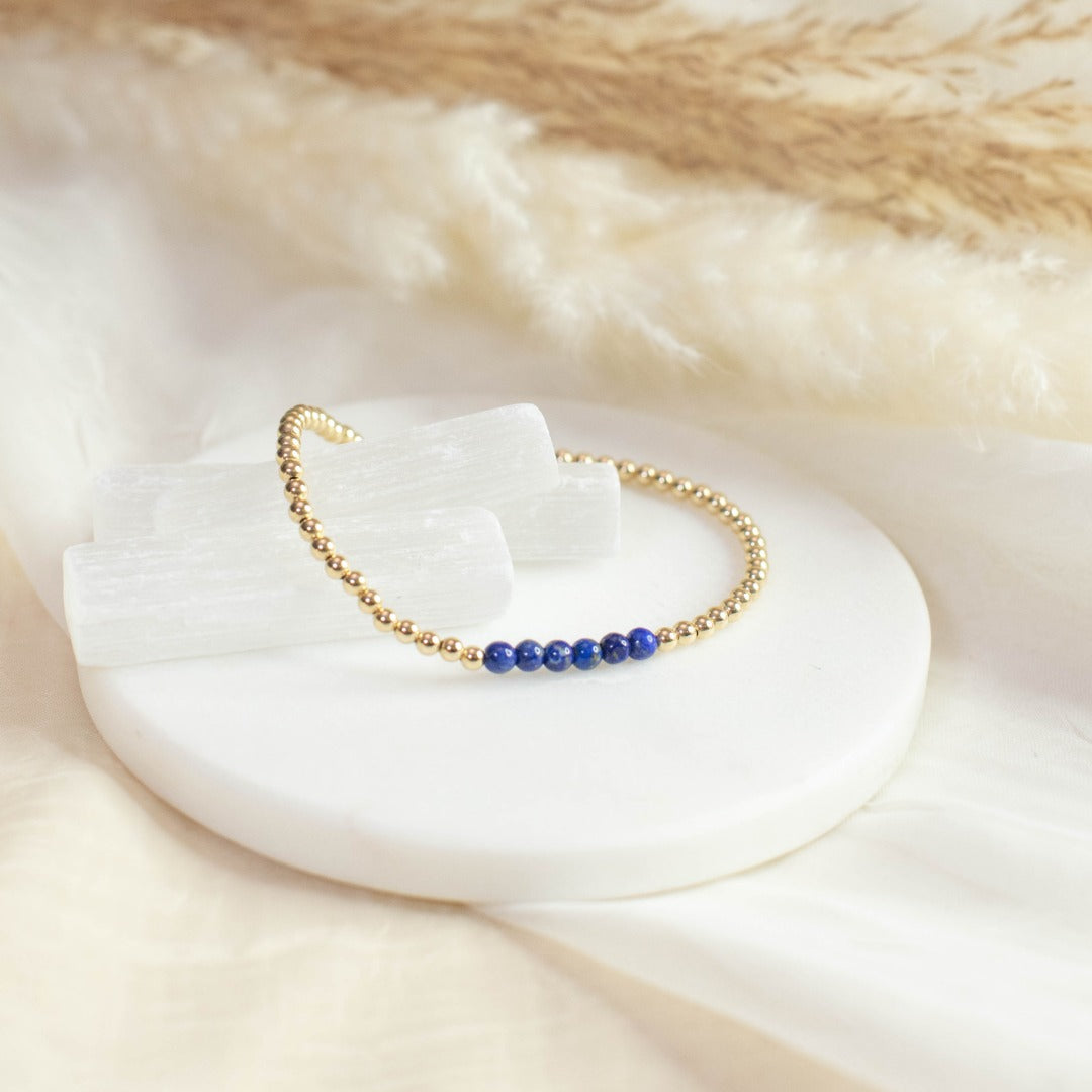 Lapis Lazuli Bracelet - Path